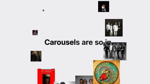 Text + Circle Carousel 2: a frame of the template