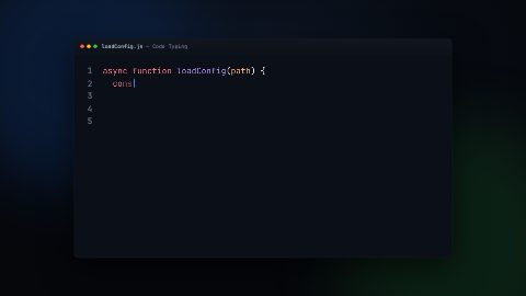 Code Typing template