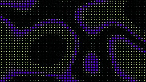 Halftone Field template