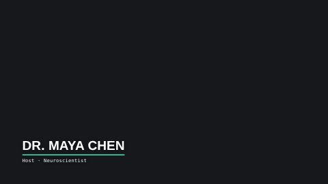 Lower Third — Accent Underline: a frame of the template