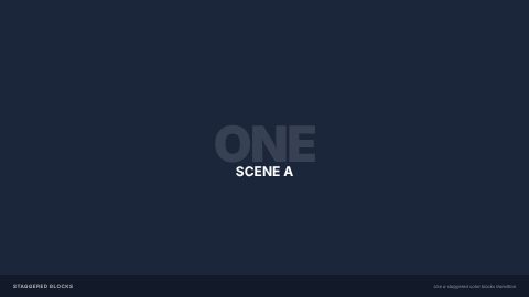 Cover Transitions: a frame of the template