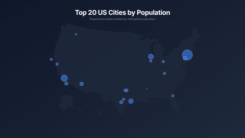 US Bubble Map: a frame of the template