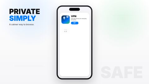 VPN YouTube Spot: a frame of the template